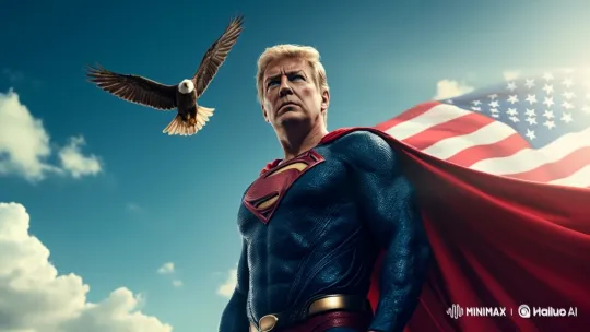 Eagle Soars Over War-Torn Landscape in Heroic Flight – AI Generated Video | Hailuo AI