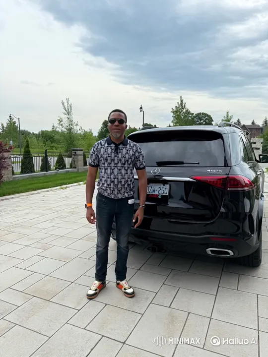 Man performs push-ups, enters SUV, and drives away – AI Generated Video | Hailuo AI