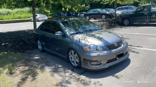 Modified Sedan Drives Out of Shade into Sunlight – AI Generated Video | Hailuo AI