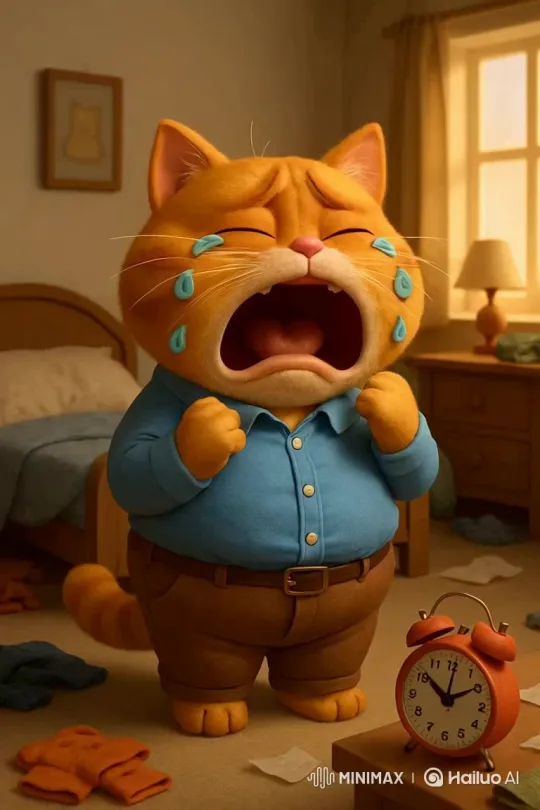 An Orange Cat – AI Generated Video | Hailuo AI
