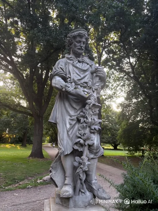 Stone Statue Comes Alive to Dance in Park – AI Generated Video | Hailuo AI