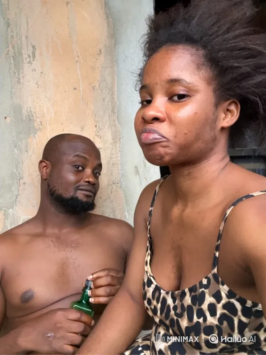 Couple's Playful Love Declaration and Mutual Laughter – AI Generated Video | Hailuo AI