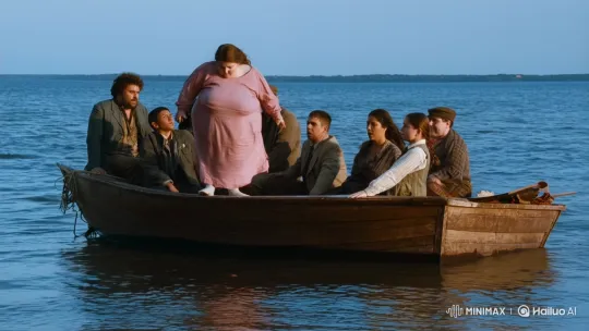 Girl's Jump Causes Boat to Capsize and Sink – AI Generated Video | Hailuo AI