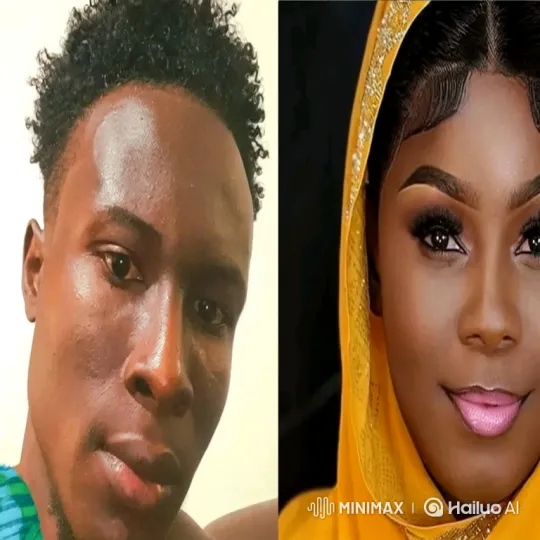 Couple's Intimate Kiss in Split-Screen Video – AI Generated Video | Hailuo AI