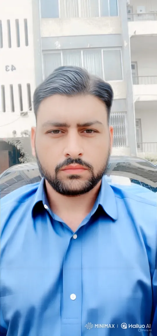 Man Softens Expression in Subtle Outdoor Scene – AI Generated Video | Hailuo AI