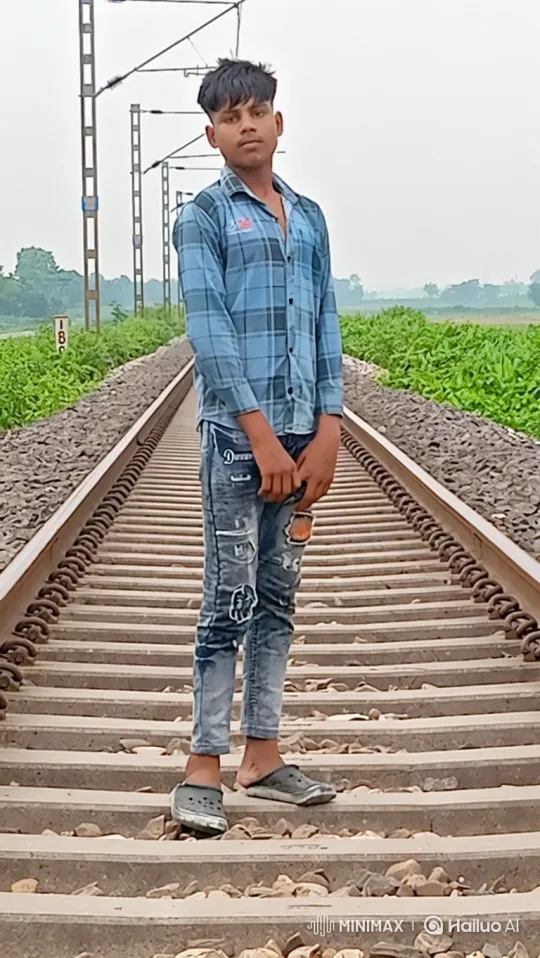 Young Man Prepares for Departure in Rural Setting – AI Generated Video | Hailuo AI