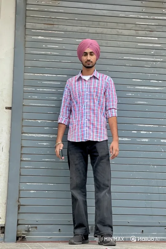 Young Man in Turban Enters Ship Through Gangway – AI Generated Video | Hailuo AI