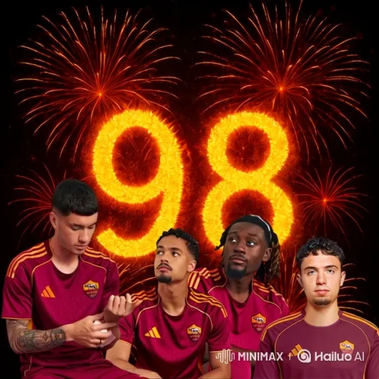 Soccer Players Reflect Amidst Fireworks Display – AI Generated Video | Hailuo AI