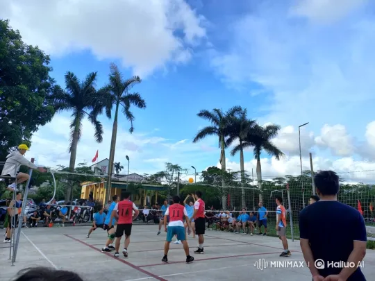 Rural Village Volleyball Match in Vietnam – AI Generated Video | Hailuo AI