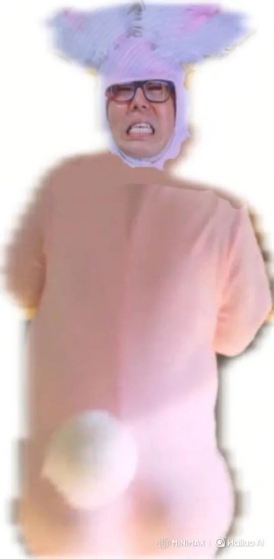 Man in Bunny Suit Shoots Easter Eggs – AI Generated Video | Hailuo AI