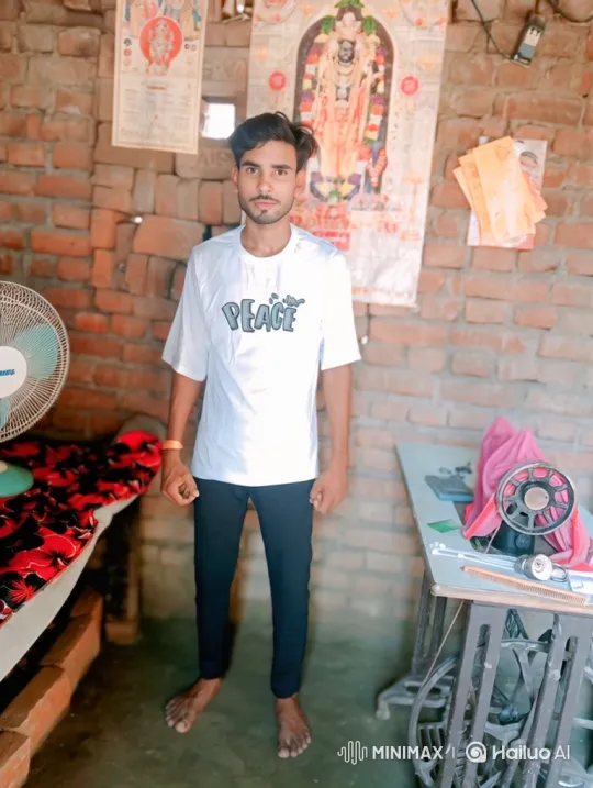 Young Man Softens Stance, Unclenches Fists in Relaxed Smile – AI Generated Video | Hailuo AI