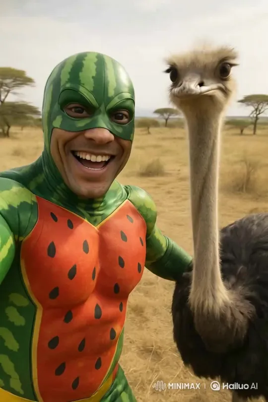 Cheetah, Ostrich, Lion, Elephant – AI Generated Video | Hailuo AI