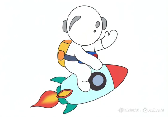 Light-Emitting Astronauts in Universe Simulation – AI Generated Video | Hailuo AI