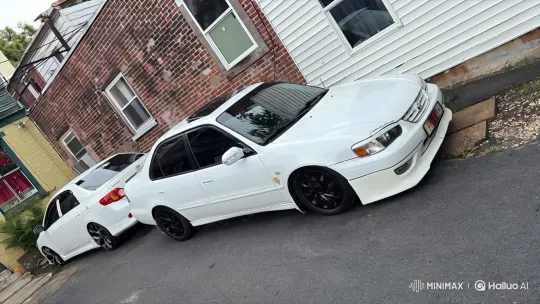 Urban Alley: Stillness of Modified Sedans – AI Generated Video | Hailuo AI