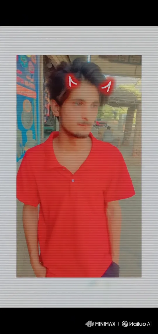 Young Man with Devil Horns: A Pensive Zoom-In Scene – AI Generated Video | Hailuo AI