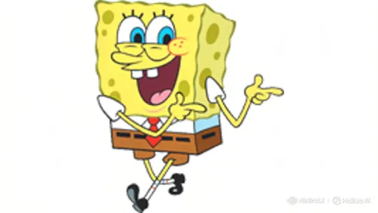 SpongeBob's Joyful Dance and Triumphant Krabby Patty Reveal – AI Generated Video | Hailuo AI