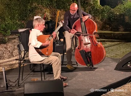 Musicians' Instruments Levitate and Dance in Enchanted Performance – AI Generated Video | Hailuo AI
