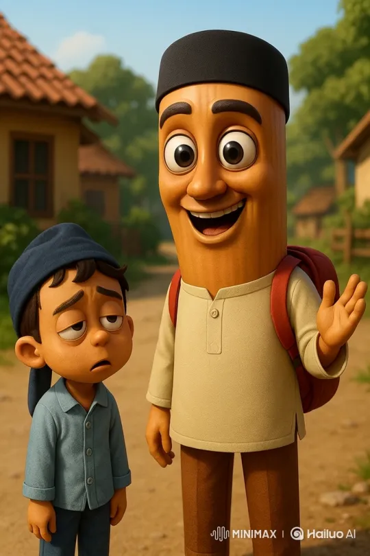 Morning Scene: Energetic Character and Sleepy Friend – AI Generated Video | Hailuo AI