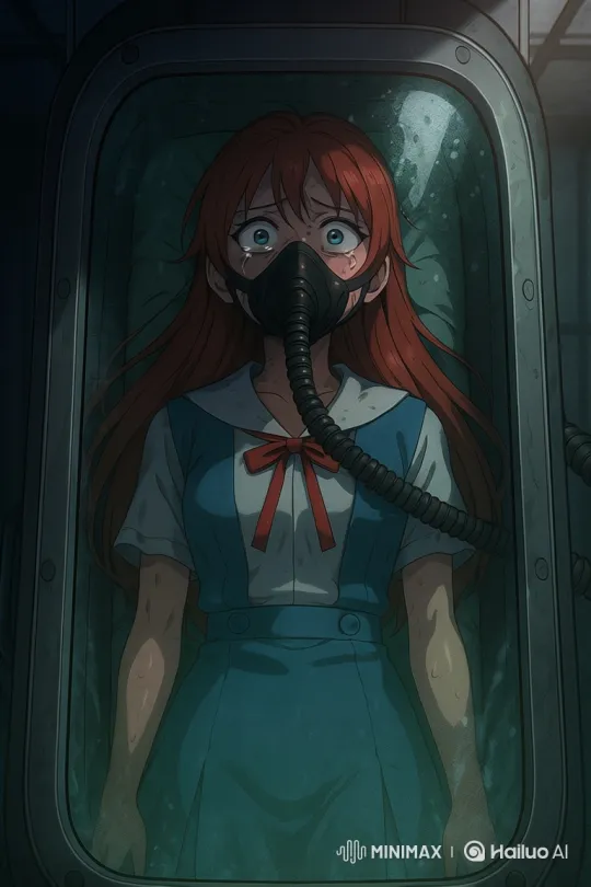 Terrified Woman Suffocates in Dark Pod – AI Generated Video | Hailuo AI