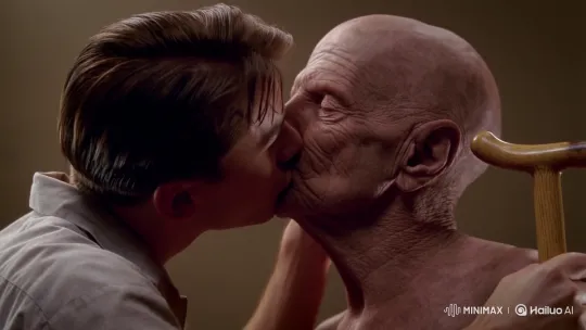 Old Man Reveals as Marilyn Monroe, Kisses Shocked Young Man – AI Generated Video | Hailuo AI