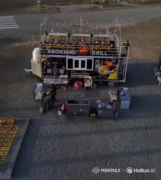 From Food Truck to Earth: A Journey Through Scale – AI Generated Video | Hailuo AI