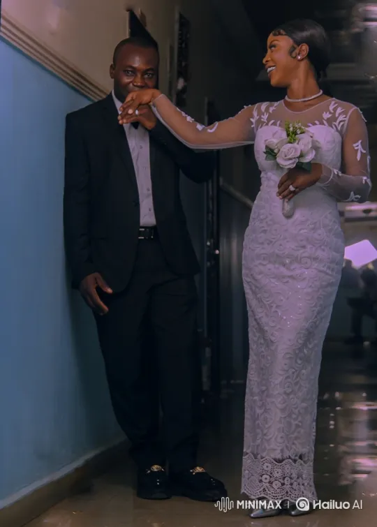 Newlyweds Share Intimate Moments in Hallway and Airplane – AI Generated Video | Hailuo AI