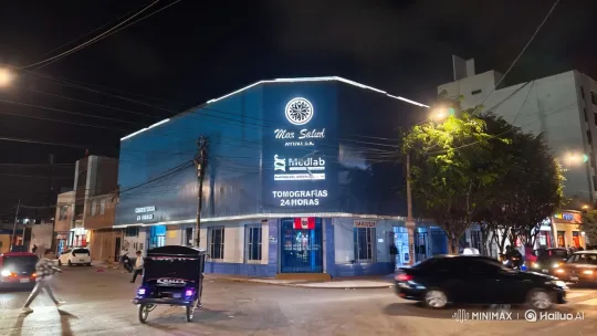 Transformation of a City Building into a Digital Health Display – AI Generated Video | Hailuo AI