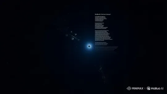 The Pale Blue Dot: A Journey Through Space and Humanity – AI Generated Video | Hailuo AI