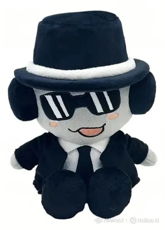 Plush Toy Grooves to Silent Beat – AI Generated Video | Hailuo AI