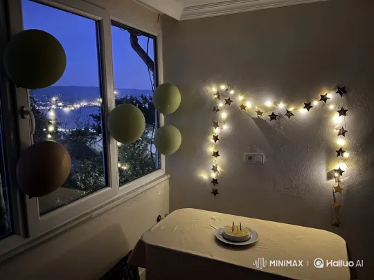 Birthday Celebration to Earth from Space Zoom-Out – AI Generated Video | Hailuo AI