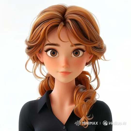3D Animated Woman with Realistic Blink and Smile – AI Generated Video | Hailuo AI