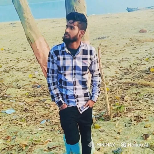 Young Man Contemplates by a Tranquil Riverbank – AI Generated Video | Hailuo AI