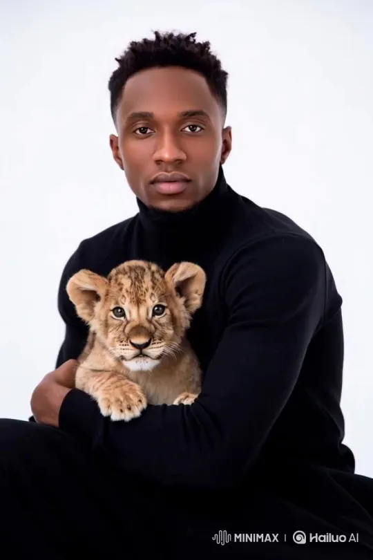 Playing with My Pet Lion Cub – AI Generated Video | Hailuo AI