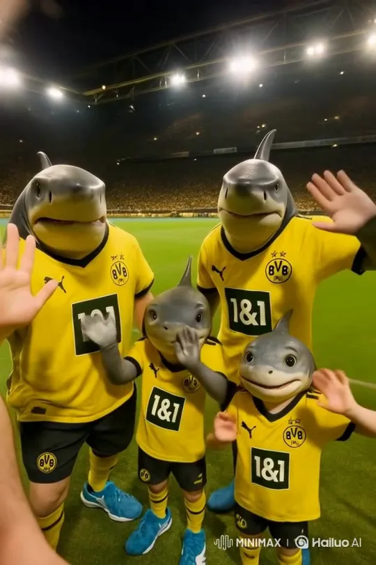 Borussia Dortmund: A Prominent German Football Club – AI Generated Video | Hailuo AI
