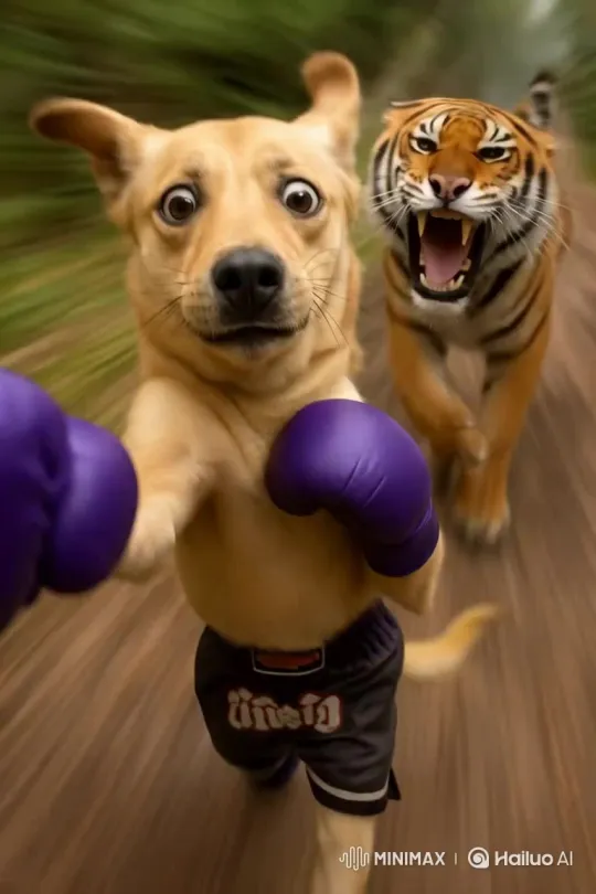 Tiger: The Majestic Predator of the Wild – AI Generated Video | Hailuo AI