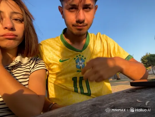 Family Embrace at Golden Hour Picnic – AI Generated Video | Hailuo AI