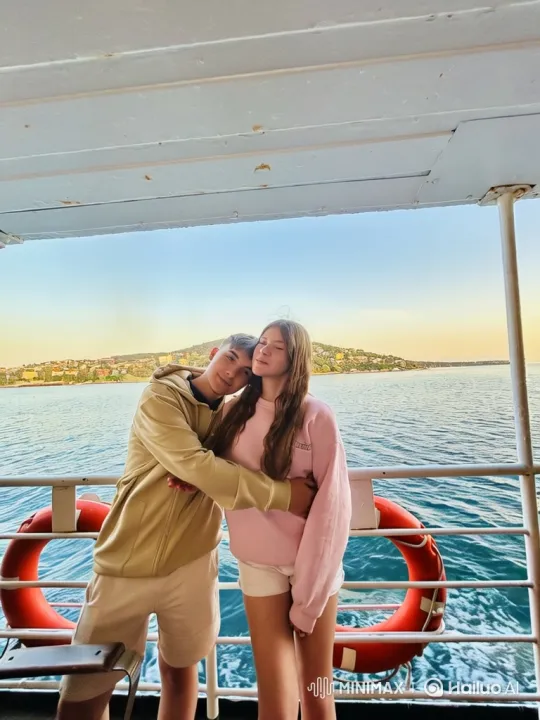 Family Harmony on a Boat: A Summer's Day Embrace – AI Generated Video | Hailuo AI