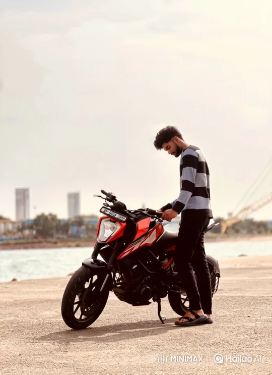 Voyage from City to Cosmos: A Motorcycle Journey – AI Generated Video | Hailuo AI