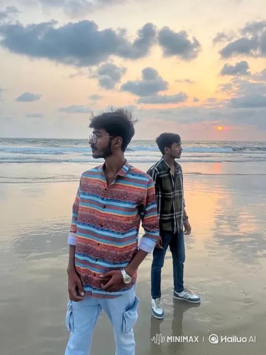 Sunset to Space: A Journey from Beach to Earth's Orbit – AI Generated Video | Hailuo AI