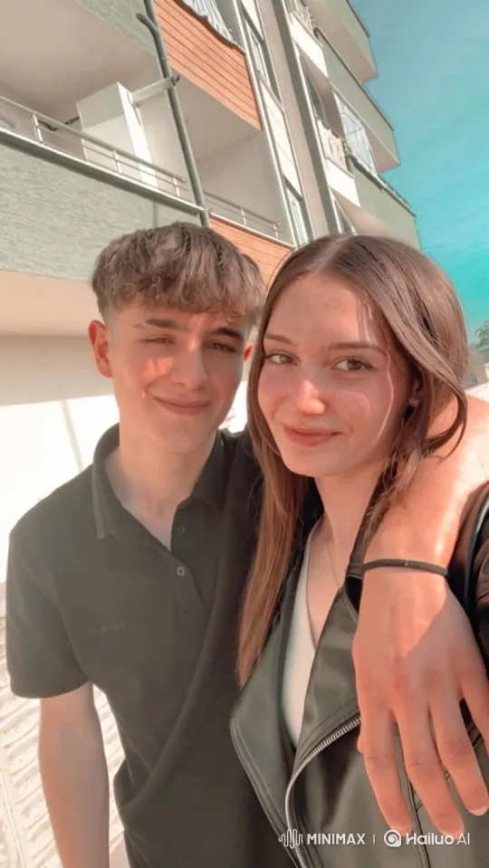 Young Couple and Daughter's Joyful Summer Evening Embrace – AI Generated Video | Hailuo AI