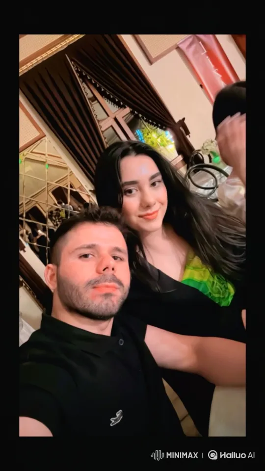 Family Embrace Captured at Outdoor Party – AI Generated Video | Hailuo AI