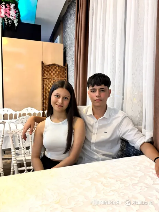 Family Embrace Captured on Grainy Video – AI Generated Video | Hailuo AI