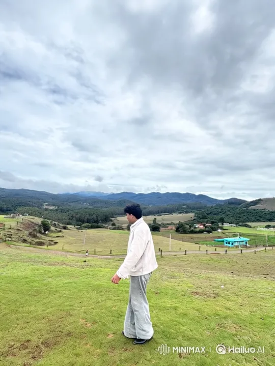 From Hilltop to Cosmic Perspective: Earth from Space – AI Generated Video | Hailuo AI