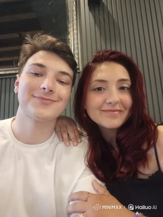 Young Family Shares Heartwarming Group Hug – AI Generated Video | Hailuo AI