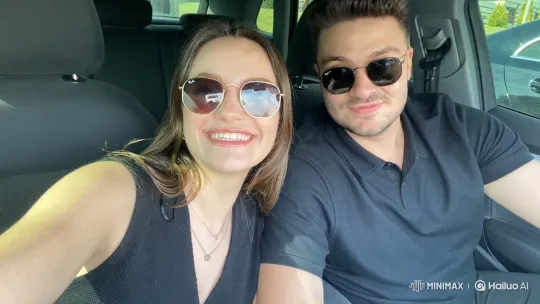 Family Embrace Captured on Vertical Video – AI Generated Video | Hailuo AI
