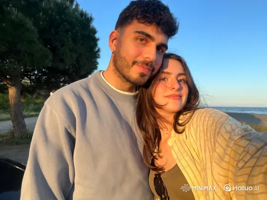 Family Embrace Captured on a Summer Evening – AI Generated Video | Hailuo AI