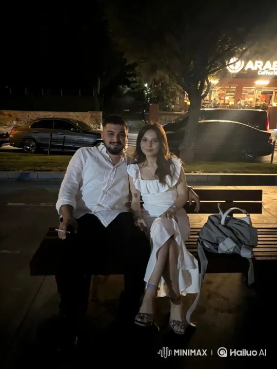 Family Embrace Captured on Summer Night – AI Generated Video | Hailuo AI