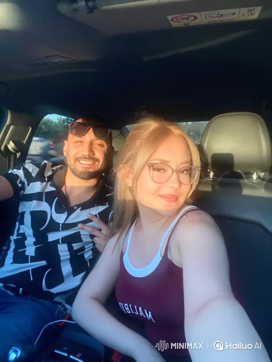 Family Bonding in a Sunlit Car – AI Generated Video | Hailuo AI