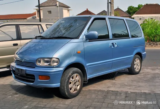 Woman Starts Minivan, Thick Black Smoke Emitted – AI Generated Video | Hailuo AI