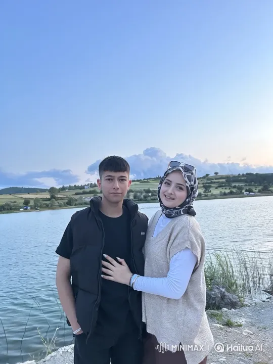 Family Embrace Captured on Summer Evening – AI Generated Video | Hailuo AI